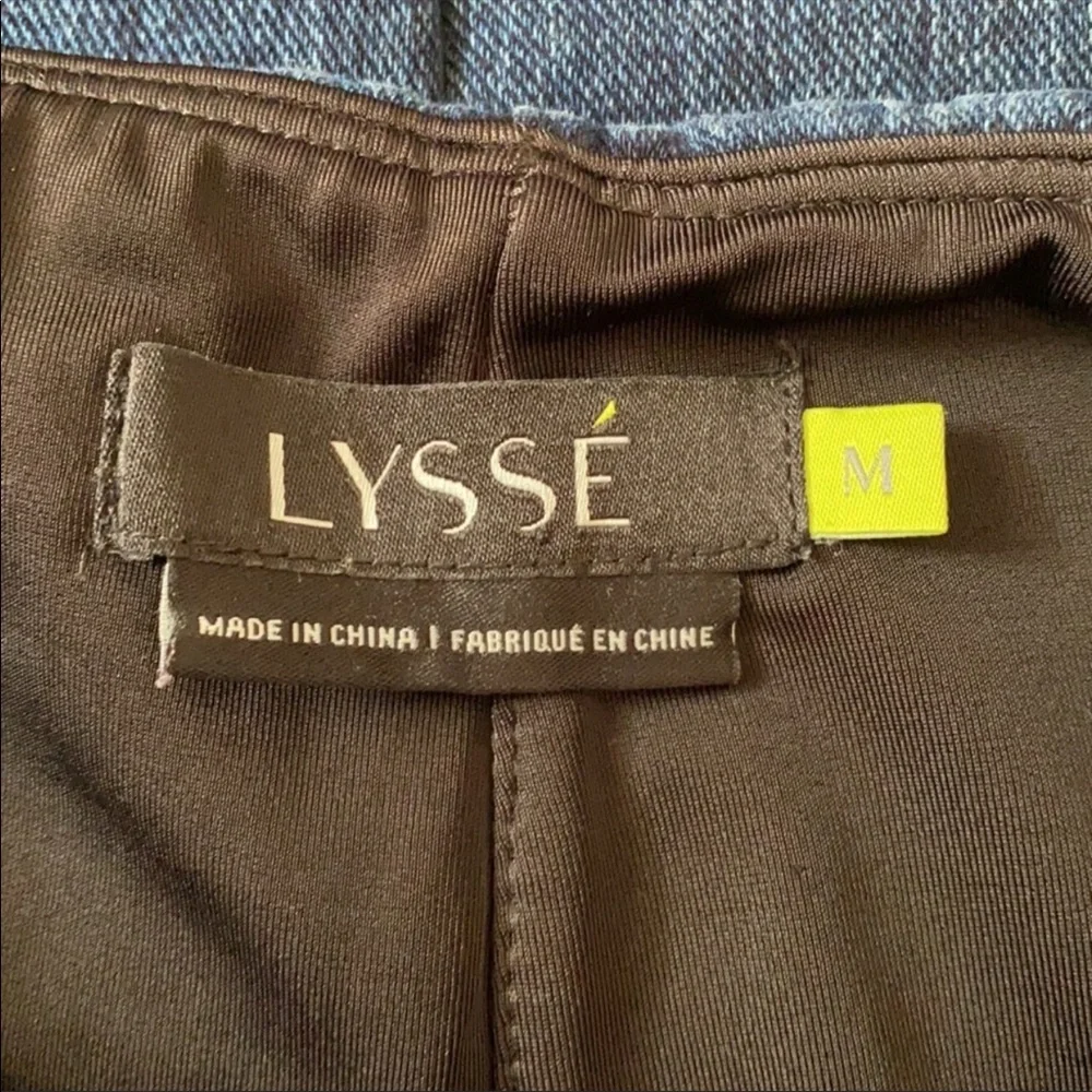 Lysse Denim Rockabilly Pinup Girl Capris Legging Pants